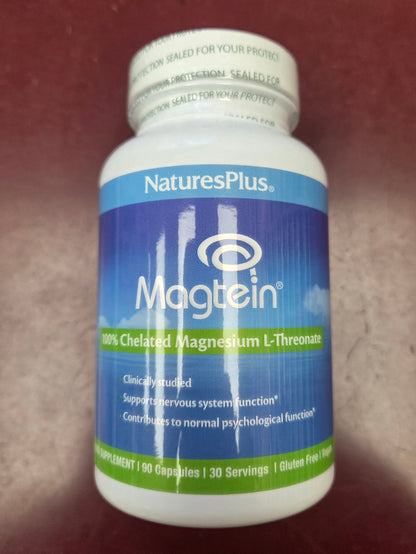 Natures Plus 100% Chelated Magnesium L-Threonate - Health Emporium