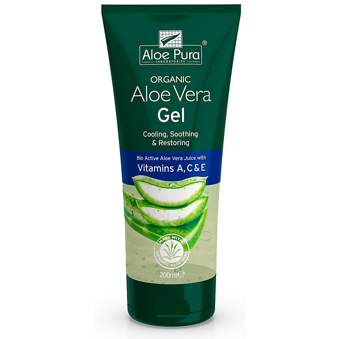 Aloë vera-gel aas - 200 ml