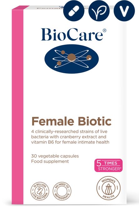 Biocare biotic femenino 30 capsulas