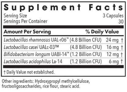 GI Flora Dairy Free 90 Capsules