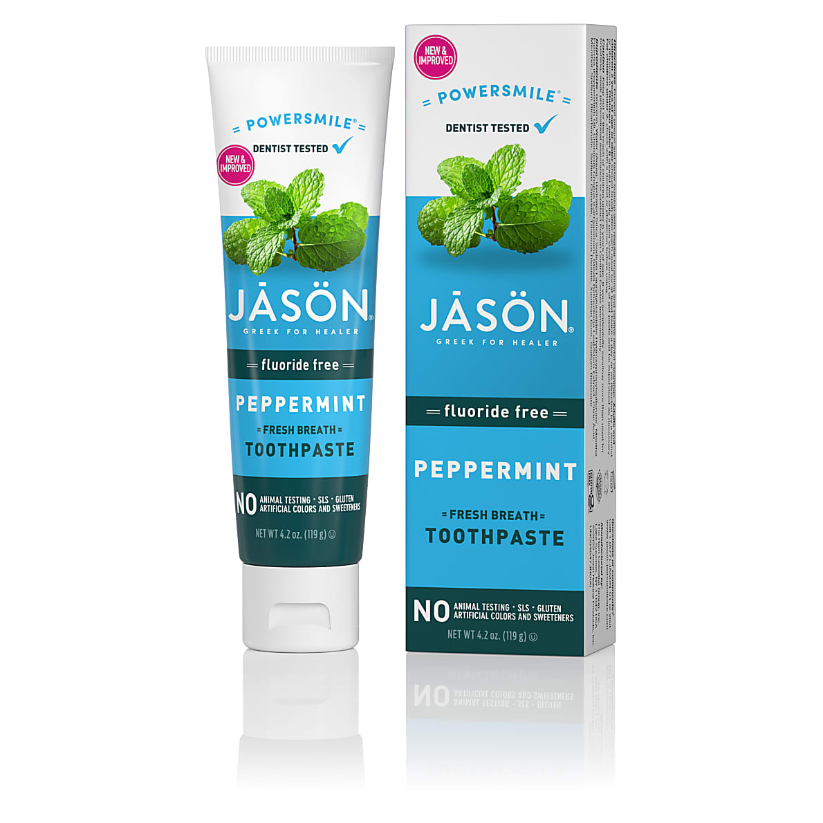 Jason Powersmile Toothpaste with Peppermint 119g ( BACK IN 2 weeks)