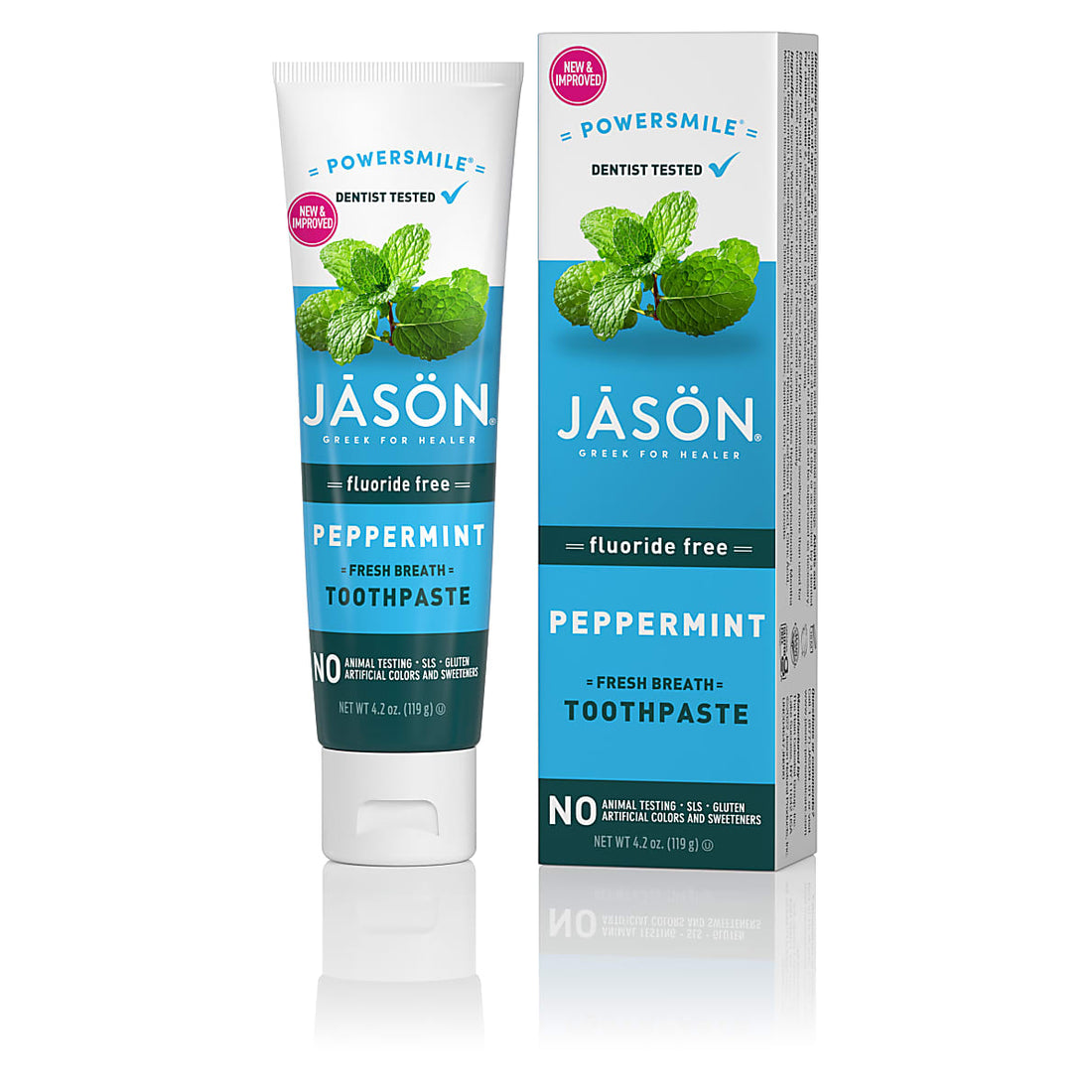 Pasta de dientes Jason Powersmile con menta 119 g (VOLVER EN 2 semanas)