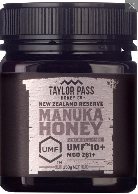 Taylor Pass Manuka Honey UMF10+/MGO261 250g