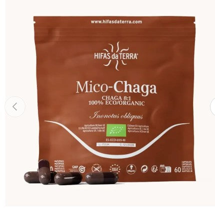 Mico Chaga (Chaga Extract) Capsules REFILL POUCH - Health Emporium