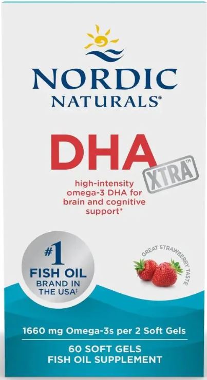 Nordic DHA Xtra Strawberry x 60 Soft Gels