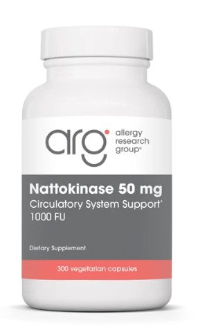 Allergy Research Nattokinase 50mg 300&