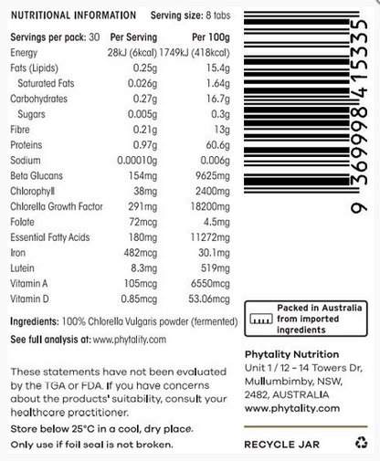 Fermented Chlorella 240&