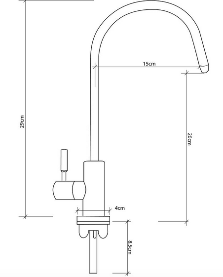 Sistema de ósmosis inversa de flujo directo para laboratorio y odontología Osmio HT+