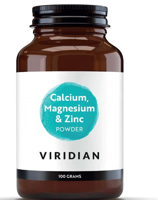 Viridian Calcium Magnesium with Zinc Powder 100g - Health Emporium