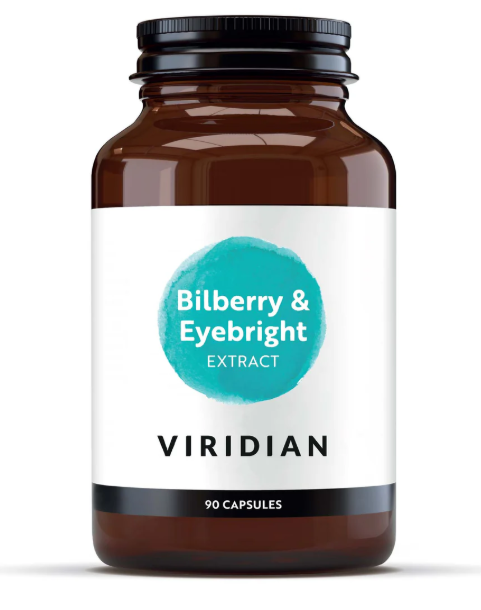 Viridian Bilberry &amp; Eyebright Extract - Health Emporium
