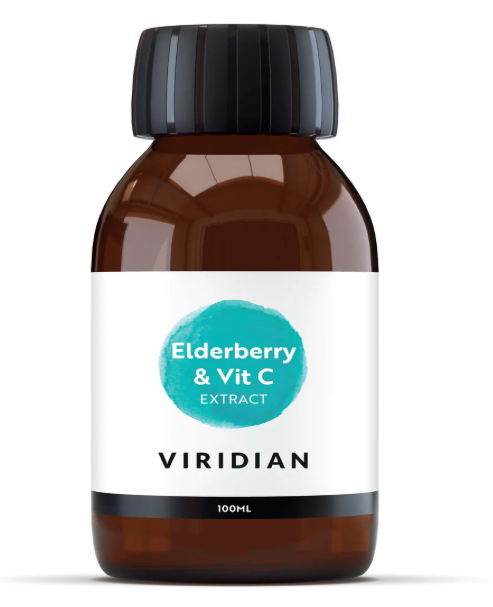 Viridian Organic Elderberry &amp; Vit C Extract - Health Emporium