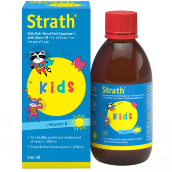 Strath kids + vitaminas d 250ml