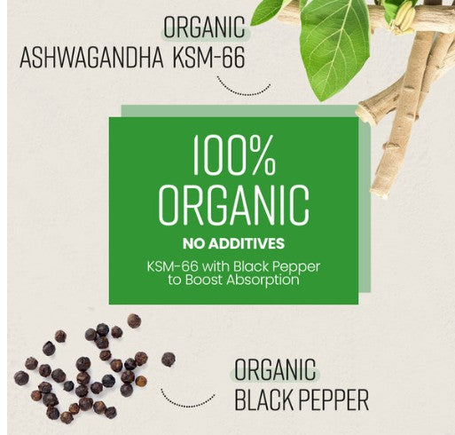 Vitabright Ashwagandha Tablets Organic KSM-66