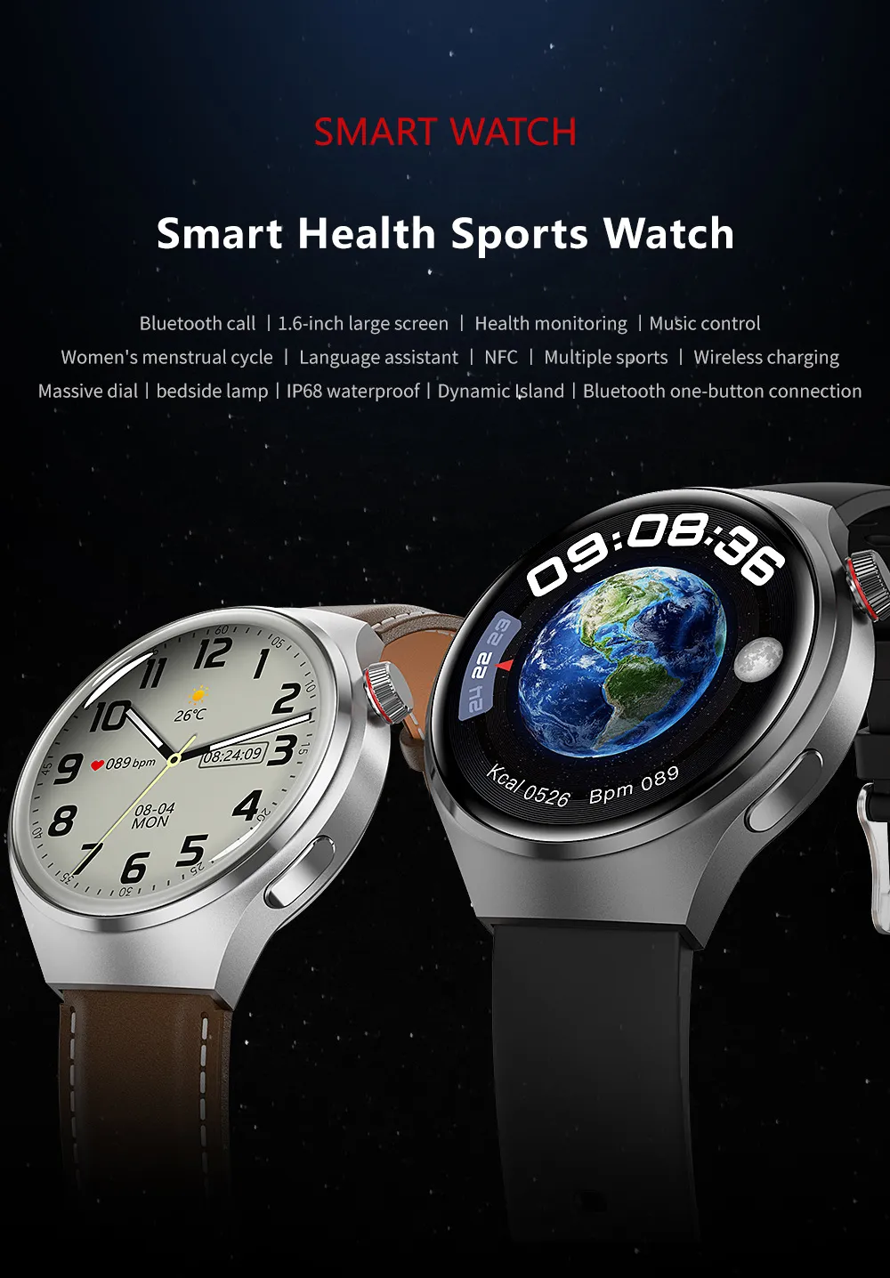 Health Sensing Smart Watch Assistant