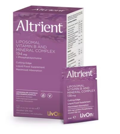 Altrient Liposomal Vitamin B And Mineral Complex 30 Sachets