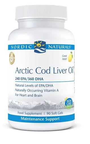 Arctic Cod Liver Oil X 90 Soft Gels