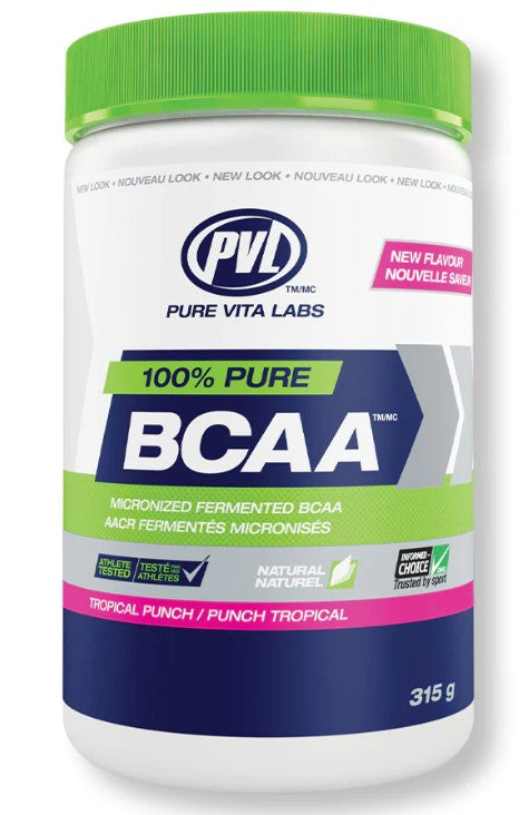 100% PURE BCAA (315 G) Tropical Punch