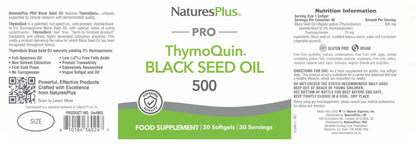 Natures Plus ThymoQuin Black Seed Oil