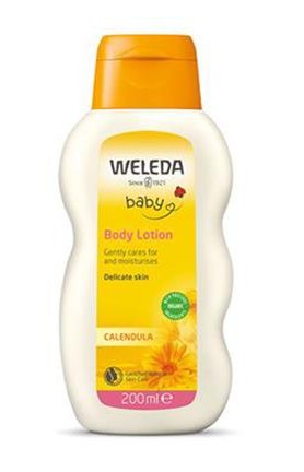 Loção Corporal Weleda Baby Calêndula 200ml