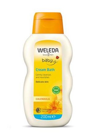 Bagno alla crema alla calendula baby Weleda