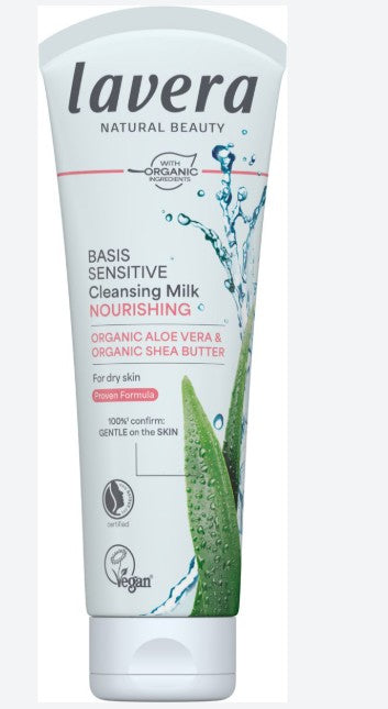 Lavera Basis Sensitive Cleansing Milk - 125ml