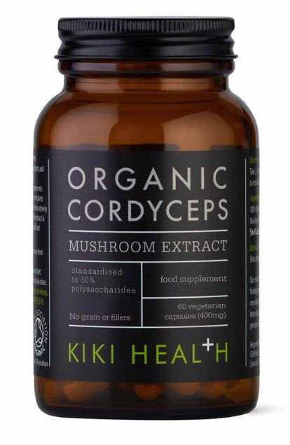 Kiki Organic Cordyceps Extract Mushroom 60 Vegicaps