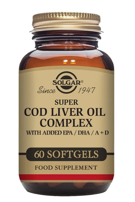 Solgar Super Cod Liver Oil Complex Softgels - Pack of 60 - Health Emporium