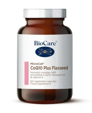 MicroCell® CoQ10 Plus Flaxseed 60 Capsules