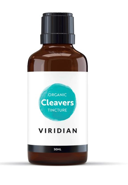 Viridian Organic Cleavers tincture 50ml - Health Emporium