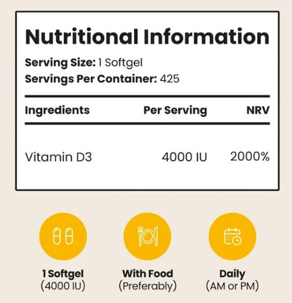 Vitabright Vitamin D3 Tablets