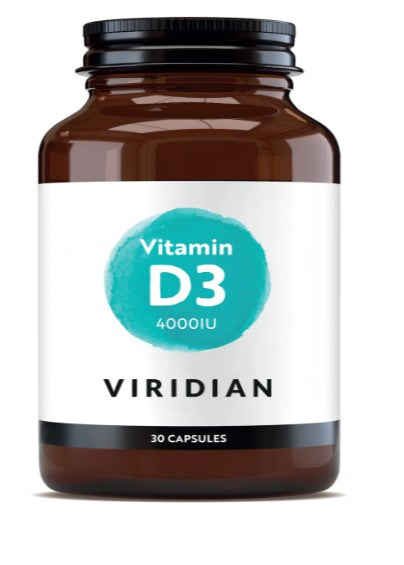 Viridian Vitamin D3 (Vegan) 4000iu Veg Caps