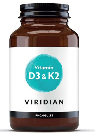 Viridian D3 &amp; K2 Veg 90 Caps