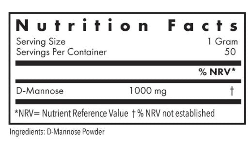 D-Mannose x 50g - Health Emporium
