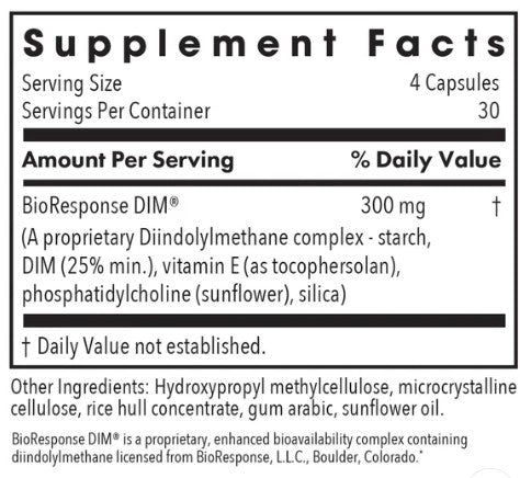 DIM Enhanced Delivery System 120 Capsules