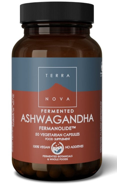Ashwagandha fermentada (fermanolida) - 50 cápsulas