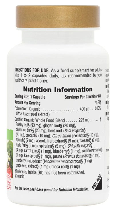 Source of Life Garden Folate 60 Capsules