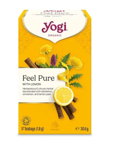 Yogi Tea Feel Pure with Lemon - Health Emporium