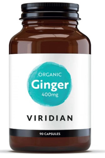 Viridian Organic Ginger 400mg - Health Emporium