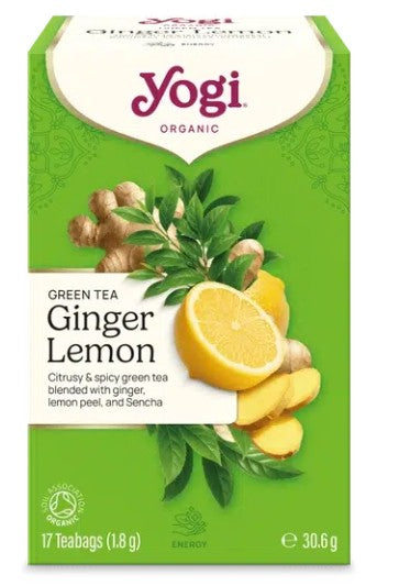 Yogi Tea Green Tea Ginger Lemon - Health Emporium