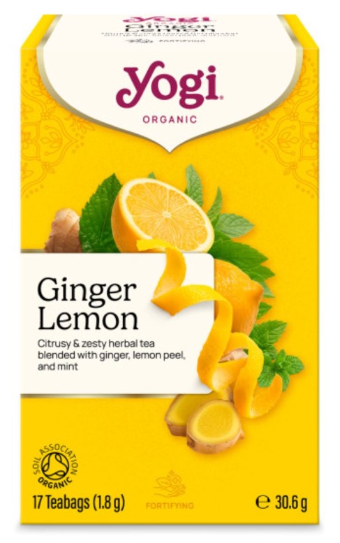 Yogi Tea Ginger Lemon - Health Emporium