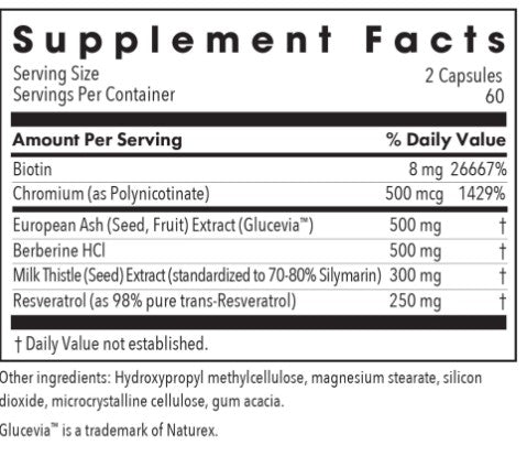 Glucose Tolerance Il 120 Capsules
