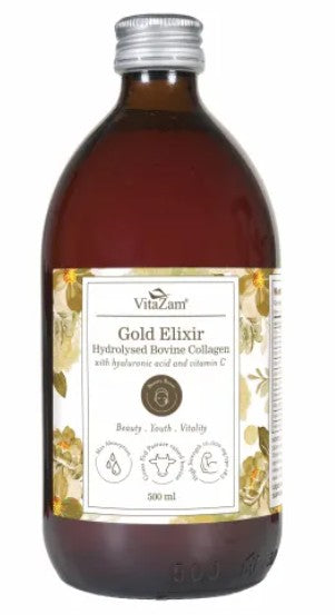 Vitazam Premium Pure Hydrolysed Bovine Collagen Supplement 500ml