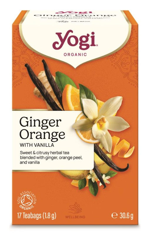 Yogi Tea Ginger Orange and Vanilla - Health Emporium