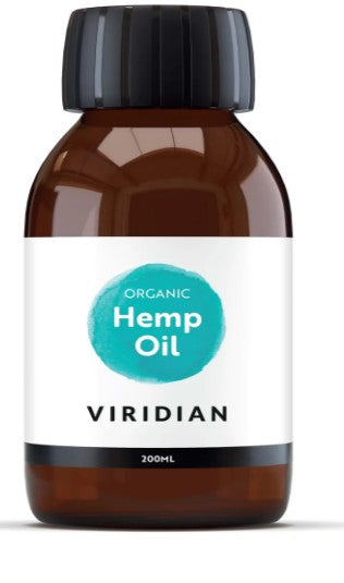 Viridian 100% Organic Hemp Seed Oil - Health Emporium