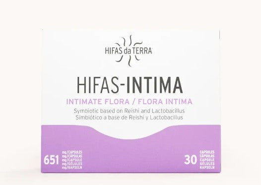 Hifas-Intima Oral Vaginal Probiotic 30 vegetarian capsules of 651 mg