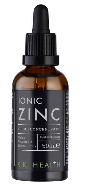 Kiki Ionic Zinc Liquid Concentrate - 50ml - Health Emporium