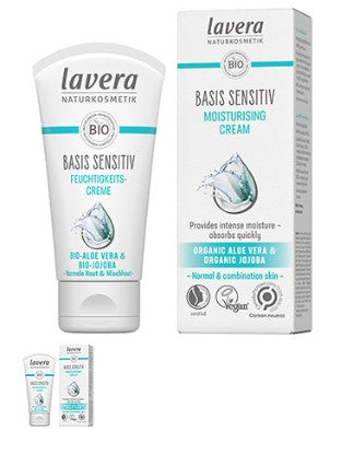 Crema hidratante base lavera