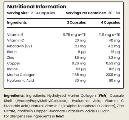 Vitabright Marine Collagen Tablets