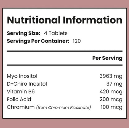 Vitabright Myo Inositol &amp; D Chiro Inositol
