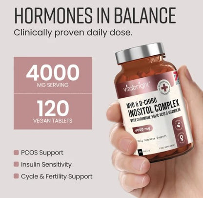 Vitabright Myo Inositol &amp; D Chiro Inositol